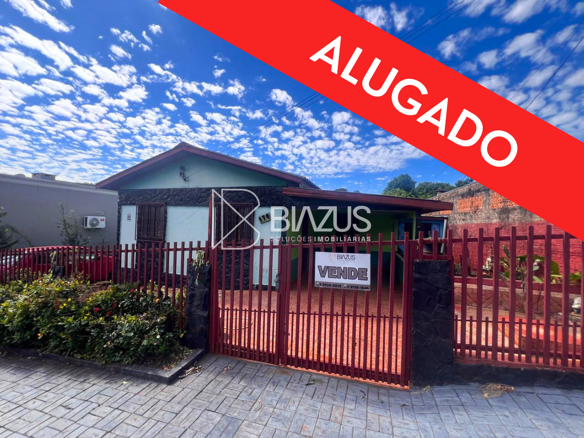 Casa para locação Centro de Matelândia - 3 quartos